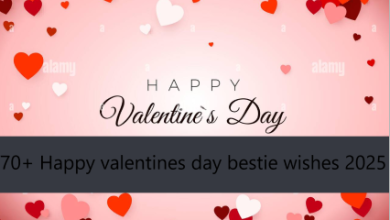 70+ Happy valentines day bestie wishes 2025