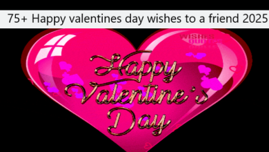 75+ Happy valentines day wishes to a friend 2025