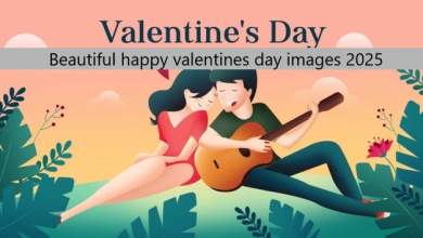 Beautiful happy valentines day images 2025