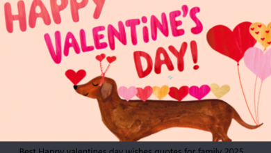 Best Happy valentines day wishes quotes for family 2025