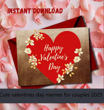 Cute valentines day memes for couples 2025