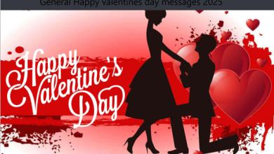 General Happy valentines day messages 2025