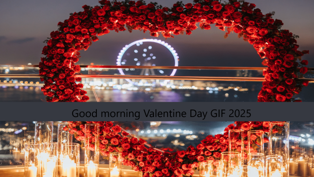 Good morning Valentine Day GIF 2025