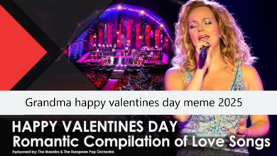 Grandma happy valentines day meme 2025