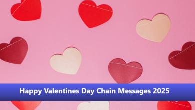 Happy Valentines Day Chain Messages 2025