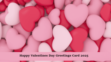 Happy Valentines Day Greetings Card 2025