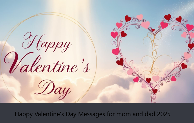 Happy Valentine's Day Messages for mom and dad 2025