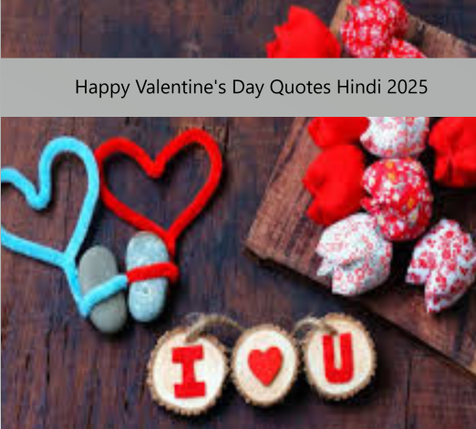 Happy Valentine's Day Quotes Hindi 2025