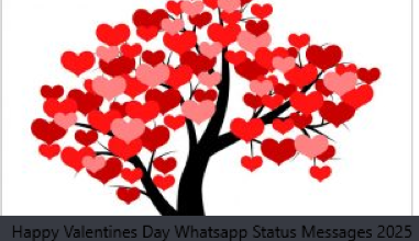 Happy Valentines Day Whatsapp Status Messages 2025