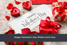 Happy Valentine's Day Wishes Card 2025