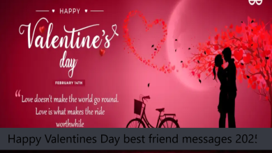 Happy Valentines Day best friend messages 2025