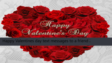 Happy Valentines day text messages to a friend 2025