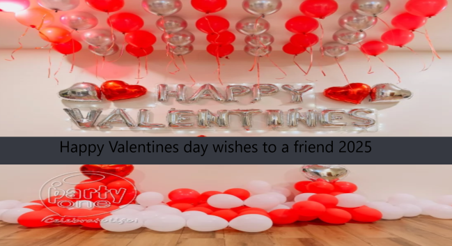 Happy Valentines day wishes to a friend 2025