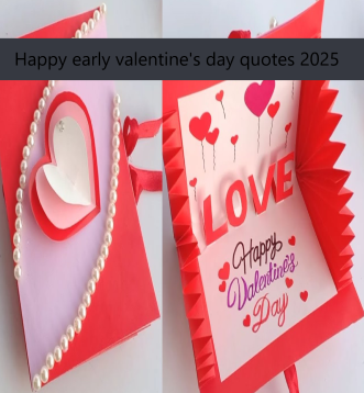 Happy early valentine's day quotes 2025