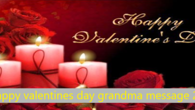 Happy valentines day grandma message 2025