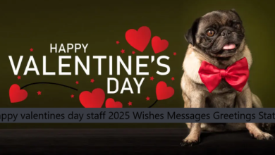 Happy valentines day staff 2025 Wishes Messages Greetings Status