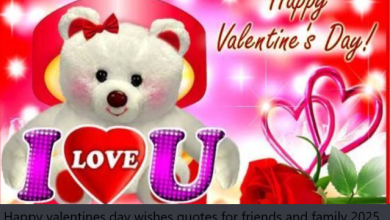 Happy valentines day wishes quotes for friends and family 2025